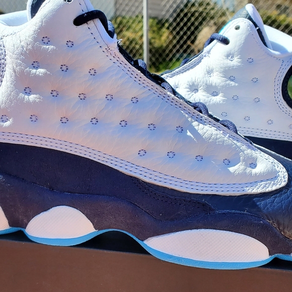NIKE AIR JORDAN 13 RETRO GS 'OBSIDIAN' SIZE: 5Y(6.5 WMNS) - Picture 8 of 17
